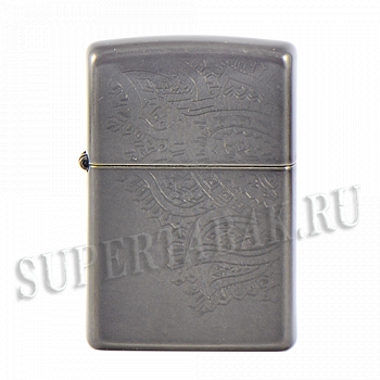  Zippo 29431 - Iced Paisley - Gray Dusk