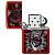  Zippo 48933 - Dragon Tiger Design - Metallic Red