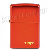  Zippo 49475ZL - Regular Metallic Red Zippo Lasered