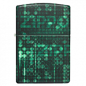  Zippo 48408 - Pattern - Glow In The Dark Green