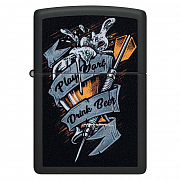  Zippo 48679 - Darts - Black Matte