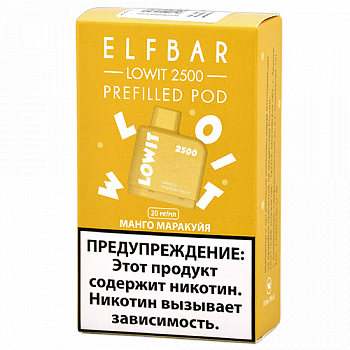   Elf Bar Lowit  -  -  (2.500 ) - (1 .)