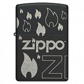  Zippo 48908 - Classic ZIPPO - Black Matte