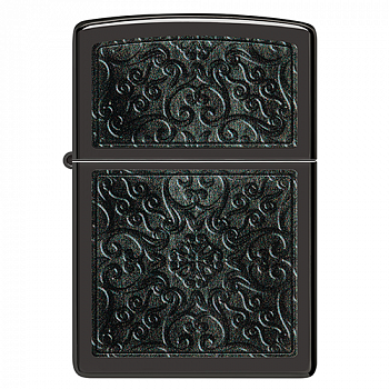  Zippo 48961 - Pattern - High Polish Black