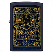  Zippo 48958 - Elements Design - Navy Matte