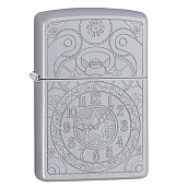  Zippo 29699 - Clock - Satin Chrome