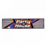   Party in House - King Size Slim - Ultra Thin Silver