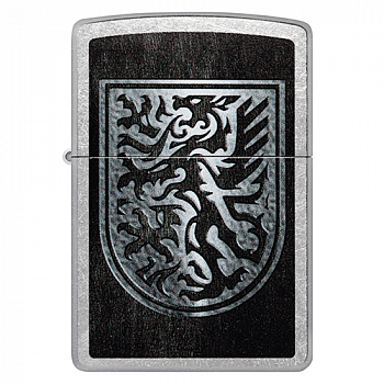  Zippo 48730 - Dragon Design - Street Chrome