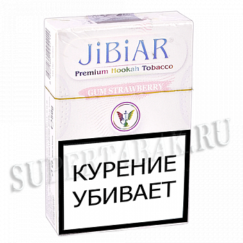    Jibiar -   (Gum Strawberry) - (50 )