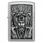  Zippo 48731 - Barbarian Design - Street Chrome