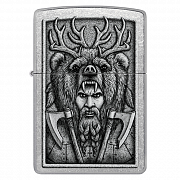  Zippo 48731 - Barbarian Design - Street Chrome