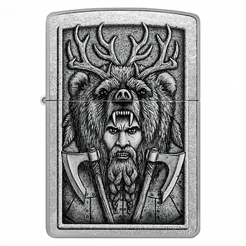  Zippo 48731 - Barbarian Design - Street Chrome