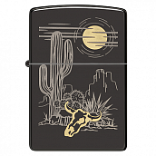  Zippo 48968 - Western - High Polish Black