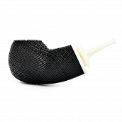  Astra 265 - Reverse Calabash Bent Apple - Morta Black Blast White ( )