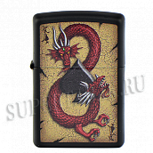  Zippo 29840 - Dragon Ace - Black Matte