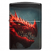  Zippo 48777 - Dragon Design - 540 Matte