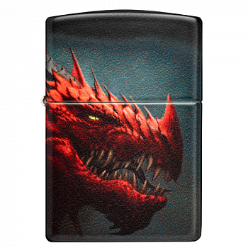  Zippo 48777 - Dragon Design - 540 Matte