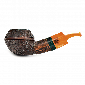  Volkan Pipe - Reverse Calabash Rustic - 484 ( )