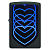  Zippo 48593 - Hearts Design